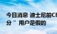 今日消息 迪士尼前CEO：推特有“相当一部分 ”用户是假的