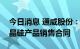 今日消息 通威股份：签订约1033.56亿元多晶硅产品销售合同