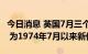 今日消息 英国7月三个月ILO失业率录得3.6% 为1974年7月以来新低