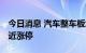 今日消息 汽车整车板块持续拉升 安凯客车逼近涨停