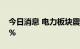 今日消息 电力板块震荡走低 上海电力跌超7%