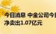 今日消息 中金公司今日放量大跌9.2% 两机构净卖出1.07亿元
