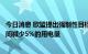 今日消息 欧盟提出强制性目标，要求欧盟国家在电价高峰期间减少5%的用电量