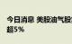 今日消息 美股油气股集体拉升 马拉松石油涨超5%