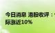 今日消息 港股收评：恒指收涨0.44% 复星国际涨近10%