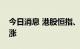 今日消息 港股恒指、恒生科技指数盘初均转涨