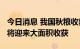 今日消息 我国秋粮收获超1.4亿亩，全国秋粮将迎来大面积收获