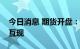 今日消息 期货开盘：国内期货夜盘开盘涨跌互现