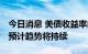 今日消息 美债收益率曲线倒挂程度加深 专家预计趋势将持续