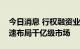 今日消息 行权融资业务试点再扩容，券商加速布局千亿级市场