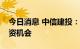 今日消息 中信建投：看好固废产业链后续投资机会