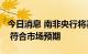 今日消息 南非央行将基准利率上调75个基点  符合市场预期