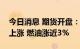 今日消息 期货开盘：国内商品期货开盘多数上涨 燃油涨近3%