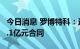 今日消息 罗博特科：近一年与通威累计签订1.1亿元合同