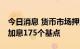 今日消息 货币市场押注英国央行将在11月前加息175个基点