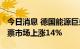 今日消息 德国能源巨头Uniper在法兰克福股票市场上涨14%