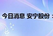 今日消息 安宁股份：拟定增募资不超50亿元