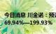 今日消息 川金诺：预计前三季度净利同比增169.94%—199.93%