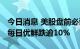 今日消息 美股盘前必读：三大股指期货走低 每日优鲜跌逾10%