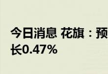 今日消息 花旗：预计美国8月核心PCE环比增长0.47%