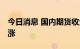 今日消息 国内期货收盘普遍上涨 能化板块领涨