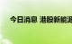 今日消息 港股新能源汽车板块跌幅扩大