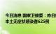 今日消息 国家卫健委：昨日新增本土确诊病例97例，新增本土无症状感染者625例