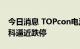 今日消息 TOPcon电池板块持续走低 沐邦高科逼近跌停