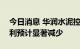 今日消息 华润水泥控股跌超9% 归母应占盈利预计显著减少