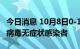 今日消息 10月8日0-19时，杭州新增6例新冠病毒无症状感染者