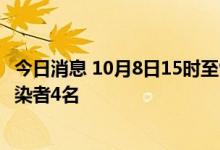 今日消息 10月8日15时至9日15时 北京朝阳新增新冠病毒感染者4名