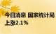 今日消息 国家统计局：9月下旬生猪价格环比上涨2.1%