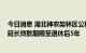 今日消息 湖北神农架林区公积金阶段性政策：认贷不认房 延长贷款期限至退休后5年