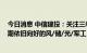 今日消息 中信建投：关注三季报 成长方向优选明年盈利预期依旧向好的风/储/光/军工