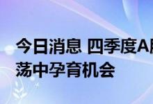 今日消息 四季度A股展望： 底部特征凸显 震荡中孕育机会
