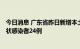 今日消息 广东省昨日新增本土确诊病例27例  新增本土无症状感染者24例