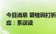 今日消息 碧桂园打折出售核心资产？官方回应：系误读