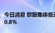 今日消息 欧股集体低开 欧洲斯托克50指数跌0.8%