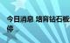 今日消息 培育钻石板块持续走低 黄河旋风跌停