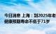 今日消息 上海：到2025年老年健康服务供给有效增加 人均健康预期寿命不低于71岁