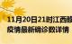 11月20日21时江西赣州最新疫情状况及赣州疫情最新确诊数详情