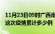 11月23日09时广西南宁疫情情况数据及南宁这次疫情累计多少例