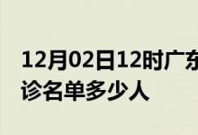 12月02日12时广东汕头疫情最新消息新增确诊名单多少人