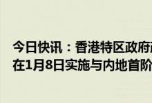今日快讯：香港特区政府政务司司长陈国基：香港争取最早在1月8日实施与内地首阶段通关