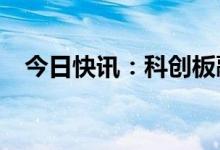 今日快讯：科创板融资余额增加1.78亿元