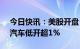 今日快讯：美股开盘：纳指跌0.36%，理想汽车低开超1%