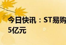 今日快讯：ST易购：2022年预亏95亿元-115亿元