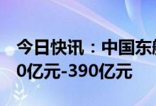今日快讯：中国东航：预计2022年亏损约360亿元-390亿元