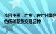 今日快讯：广东：在广州期货交易所探索开发碳排放权等绿色低碳期货交易品种