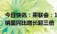 今日快讯：乘联会：1月特斯拉Model 3零售销量同比增长超三倍